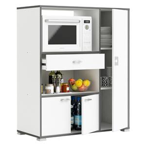 Mikrowellenschrank BUZZ weiß