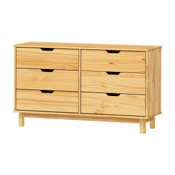 Kommode 3+3 Schubladen BONITO 2 lackiert