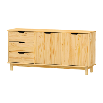 Kommode 2 Türen + 3 Schubladen BONITO 2 lackiert