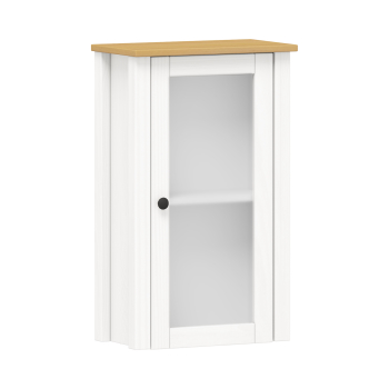 Hängeschrank PORTO weiß/buche