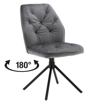 Esszimmerstuhl GLOSS grau