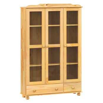 Dreitürige Vitrine 8053