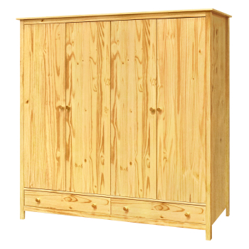 4-türiger Kleiderschrank TORINO