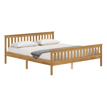 Doppelbett TORINO 180x200 Wachs