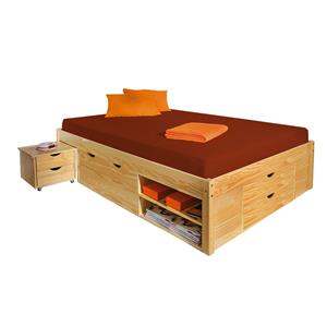 Multifunktionelles Doppelbett KLASA 160x200