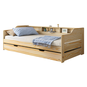 Einzelbett mit Zusatzbett 8819 LILI Lack
