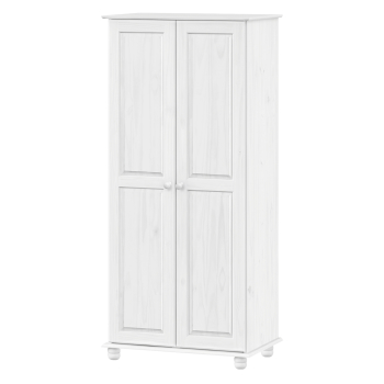 2-türiger Kleiderschrank 8860B Lack-weiß