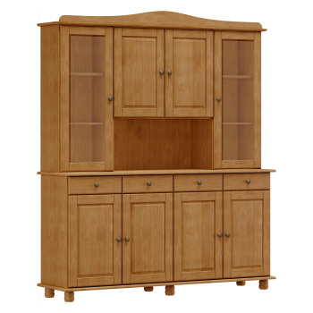 Sideboard mit 4 Türen RUBI Eiche