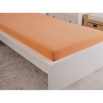 Jersey-Blatt IDEAL 90x200 lachsfarben