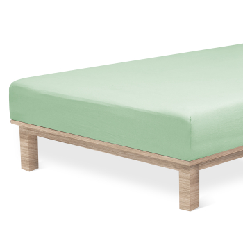 Andrea Simone Boxspringbettlaken 180x200x35 grün