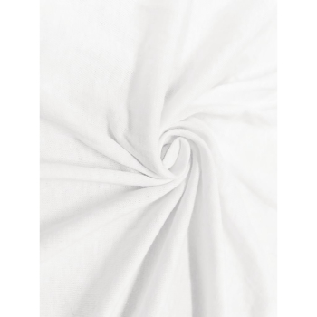 Prostěradlo jersey LUX 180x200 bílé